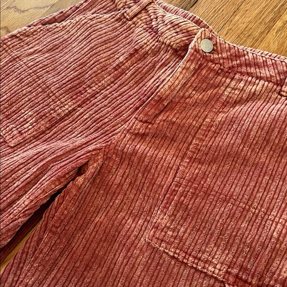 BDG Corduroy Cargo Pants in Rust - Picture 2 of 3